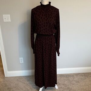 Ann Taylor Leopard Print Dress